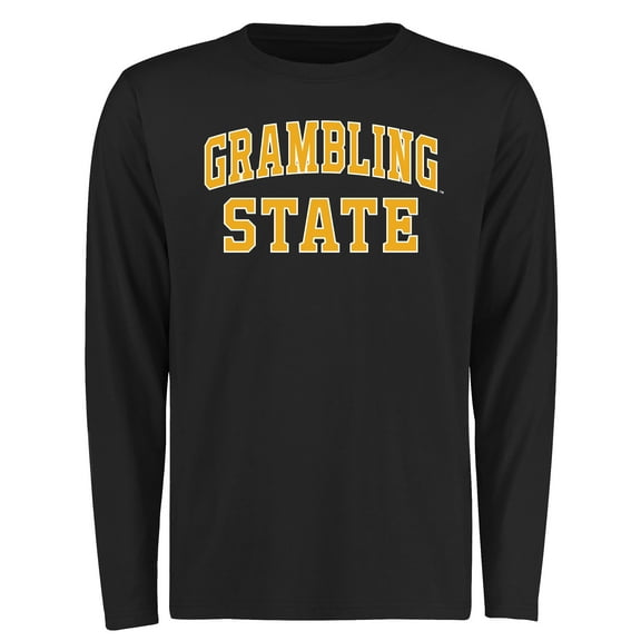 Men's Black Grambling Tigers Everyday Long Sleeve T-Shirt