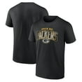 thumbnail image 1 of Men's Black Green Bay Packers Smoke Arch T-Shirt, 1 of 3