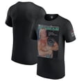 thumbnail image 1 of Men's Black Greg Valentine Saturday Night's Main Event Program T-Shirt, 1 of 3