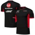 thumbnail image 1 of Men's  Black Haas F1 Team Fitted T-Shirt, 1 of 3