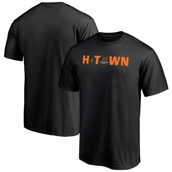 Men's Black Houston Dynamo H-Town T-Shirt