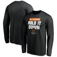 thumbnail image 1 of Men's Black Houston Dynamo Hometown Collection H-Town Long Sleeve T-Shirt, 1 of 3