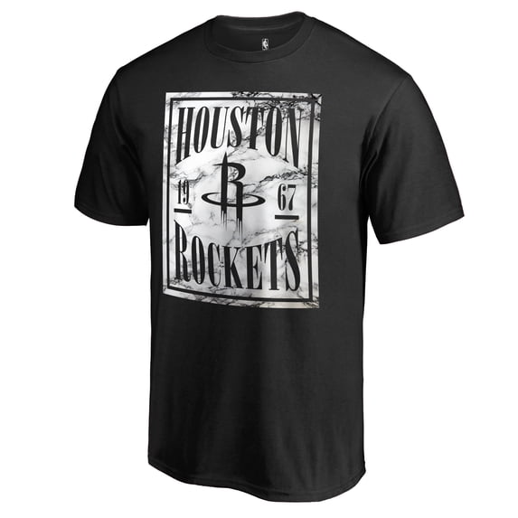 Men's Black Houston Rockets Court Vision T-Shirt
