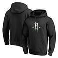 thumbnail image 1 of Men's Black Houston Rockets Marble Logo Pullover Hoodie, 1 of 3