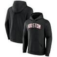 thumbnail image 1 of Men's Black Houston Rockets Wordmark Alternate Pullover Hoodie, 1 of 3