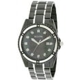 thumbnail image 1 of Men's Black IP Diamond Watch with Black Mother of Pearl Dial 98D107, 1 of 2