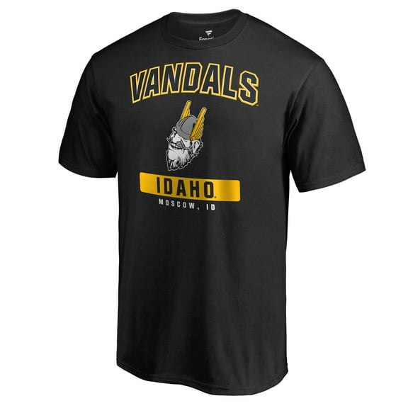 Men's Black Idaho Vandals Campus Icon T-Shirt