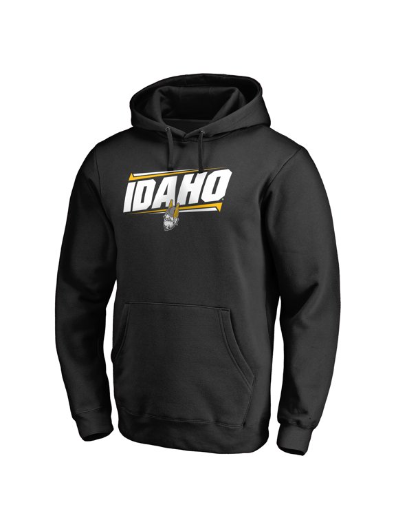 Men's Black Idaho Vandals Double Bar Pullover Hoodie