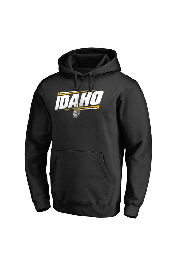 Men's Black Idaho Vandals Double Bar Pullover Hoodie
