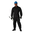 Men's Black Insulated Coveralls