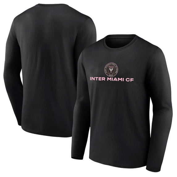 Men's Black Inter Miami CF We Are Long Sleeve T-Shirt
