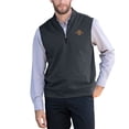 thumbnail image 1 of Men's Black Iowa State Cyclones Vansport Cypress Quarter-Zip Vest, 1 of 1