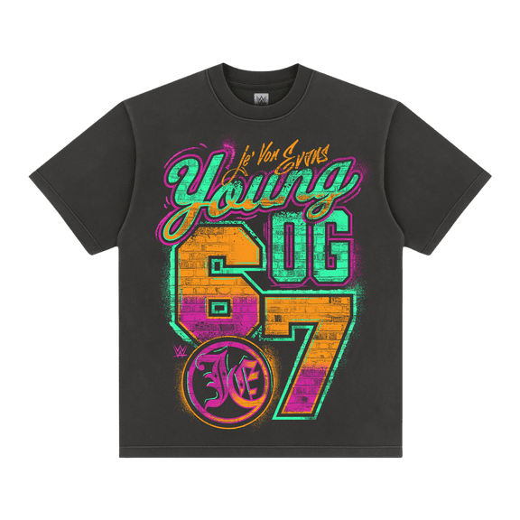 Men's Black Je'Von Evans Young OG Boxy T-Shirt