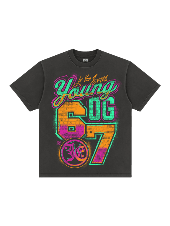 Men's Black Je'Von Evans Young OG Boxy T-Shirt
