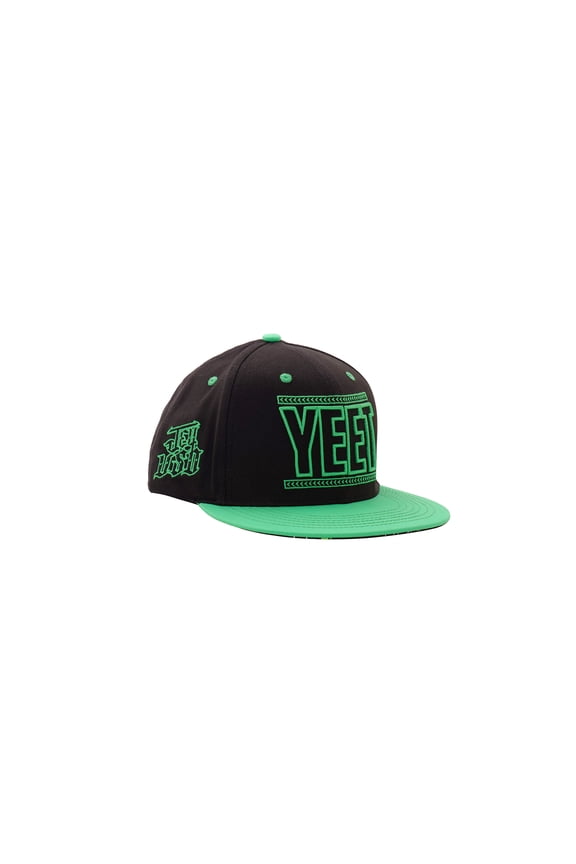 Men's Black Jey Uso Run That Ish Back Snapback Hat