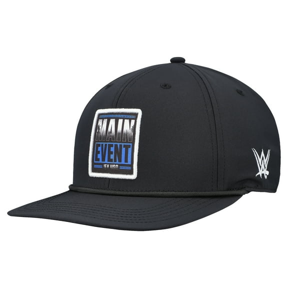Men's Black Jey Uso WWE Main Event Back 9 Snapback Hat