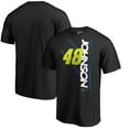 thumbnail image 1 of Men's Black Jimmie Johnson NASCAR Track Bar T-Shirt, 1 of 4