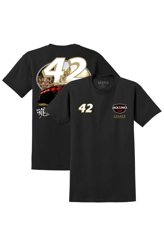 Men's Black John Hunter Nemechek Jack Link's Car T-Shirt
