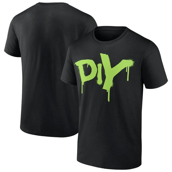 Men's Black Johnny Gargano & Tommaso Ciampa DIYX T-Shirt