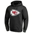 thumbnail image 1 of Men's Black Kansas City Chiefs Primary Logo II Pullover Hoodie, 1 of 3