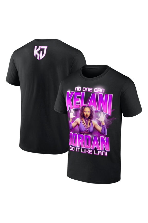 Men's Black Kelani Jordan No One Can Do It Like Lani T-Shirt