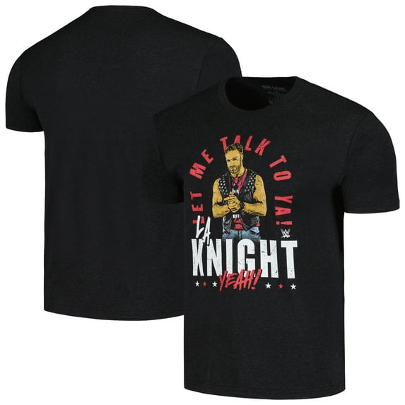 Men's Black LA Knight Let Me Talk To Ya Tri-Blend T-Shirt