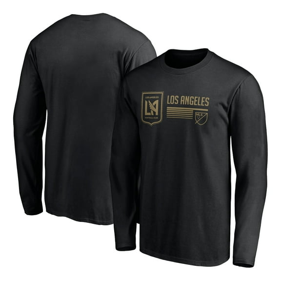 Men's Black LAFC Delivering Victory Long Sleeve T-Shirt
