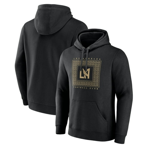 Men's Black LAFC Hometown Collection Logo Pullover Hoodie