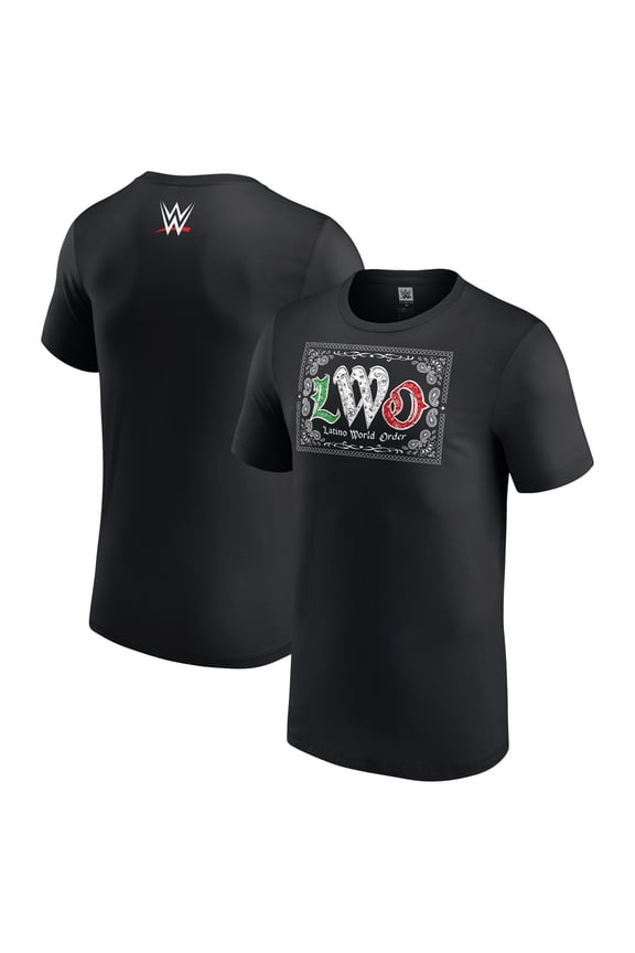 Men's Black LWO Bandana T-Shirt