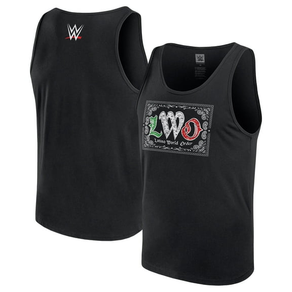 Men's Black LWO Bandana Tank Top