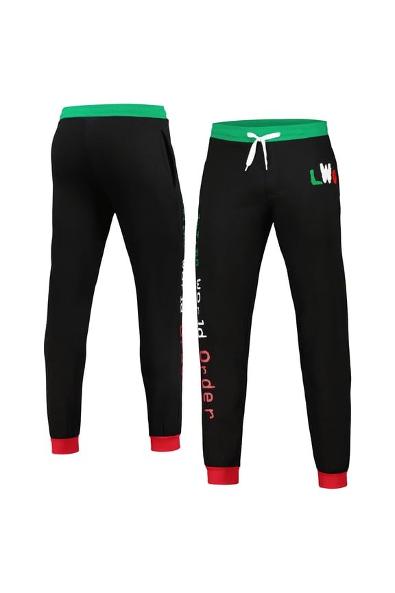 Men's Black LWO Chenille Sweatpants