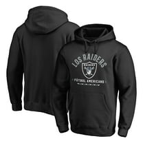 Men's Black Las Vegas Raiders Futbol Americano Pullover Hoodie