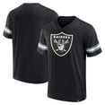 thumbnail image 1 of Men's  Black Las Vegas Raiders Jersey Tackle V-Neck T-Shirt, 1 of 3