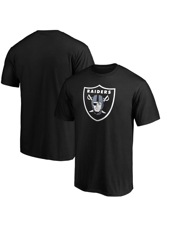 Men's Fanatics Black Las Vegas Raiders Primary Logo T-Shirt