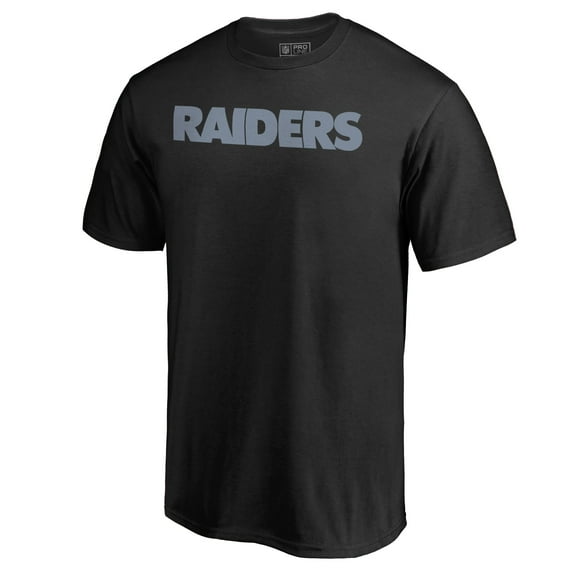Men's Black Las Vegas Raiders Wordmark T-Shirt