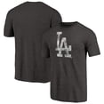 thumbnail image 1 of Men's Black Los Angeles Dodgers Distressed Team Tri-Blend T-Shirt, 1 of 3