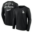 thumbnail image 1 of Men's Black Los Angeles Dodgers Long Ball Long Sleeve T-Shirt, 1 of 3