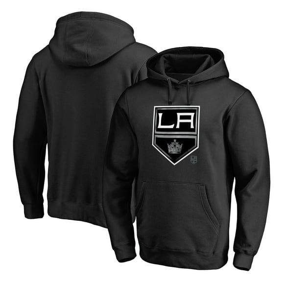 Men's Black Los Angeles Kings Core Smoke Pullover Hoodie