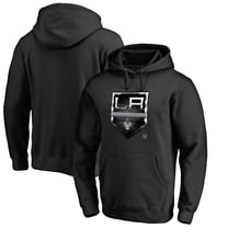 Men's Black Los Angeles Kings Midnight Mascot Pullover Hoodie