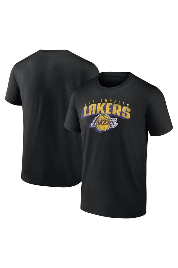 Men's Black Los Angeles Lakers Breakaway Dunk T-Shirt