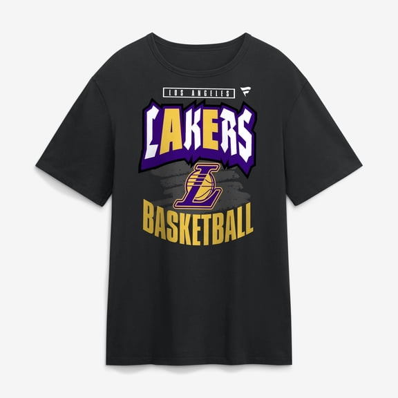 Men's Black Los Angeles Lakers Game Night T-Shirt
