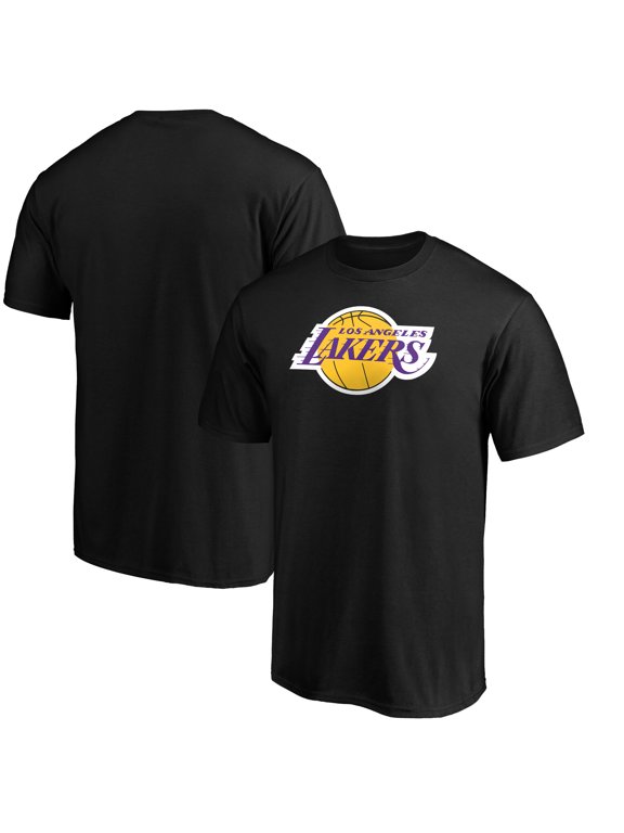 Men's Black Los Angeles Lakers Primary Logo T-Shirt