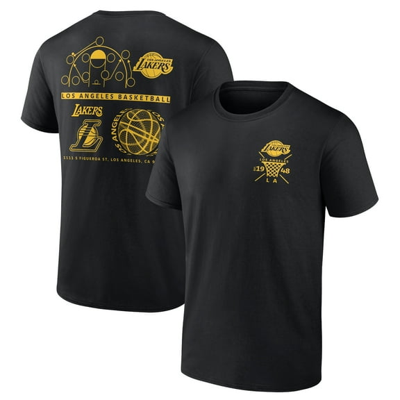 Men's  Black Los Angeles Lakers Street Collective T-Shirt