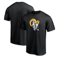 thumbnail image 1 of Men's Black Los Angeles Rams Midnight Mascot Team Logo T-Shirt, 1 of 3