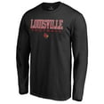 thumbnail image 1 of Men's Black Louisville Cardinals Team Unity Football Long Sleeve T-Shirt, 1 of 3