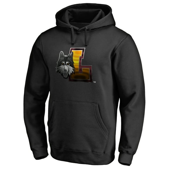 Men's Black Loyola Chicago Ramblers Midnight Mascot Pullover Hoodie