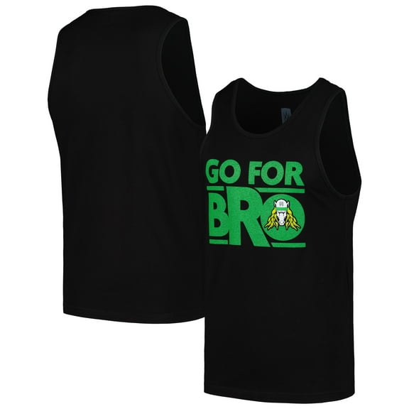 Men's Black Matt Riddle Go For Bro Tank Top