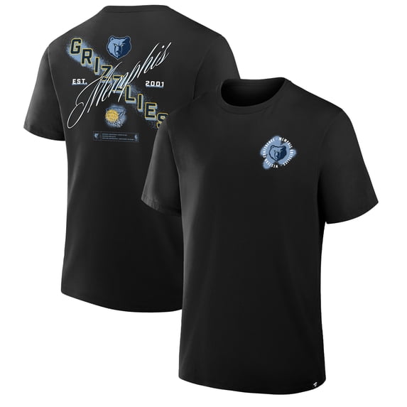 Men's Black Memphis Grizzlies SOS T-Shirt