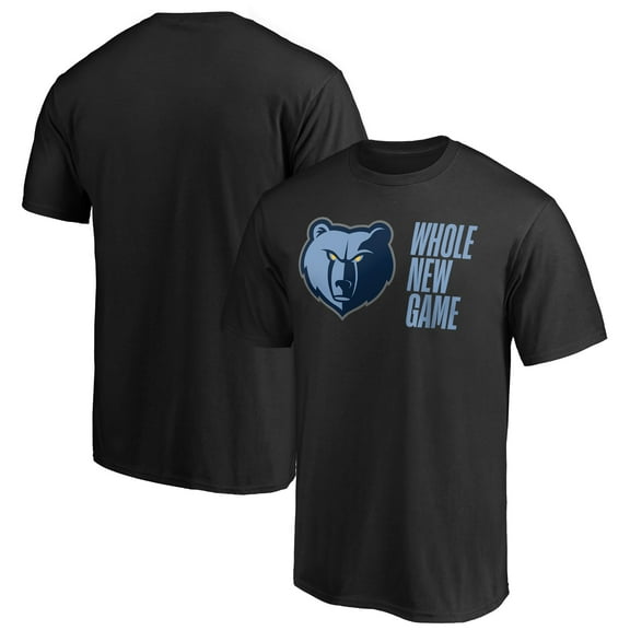 Men's Black Memphis Grizzlies Whole New Game Team T-Shirt