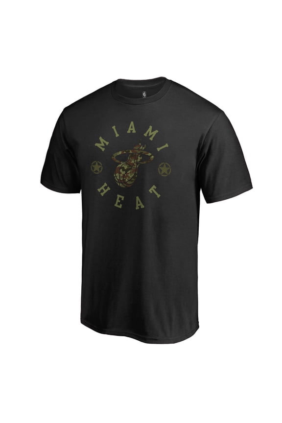 Men's Black Miami Heat Liberty T-Shirt